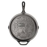 American Road Trip: 12 Inch Seasoned Cast Iron Skillet, Pennsylvania