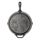 American Road Trip: 12 Inch Seasoned Cast Iron Skillet, Delaware